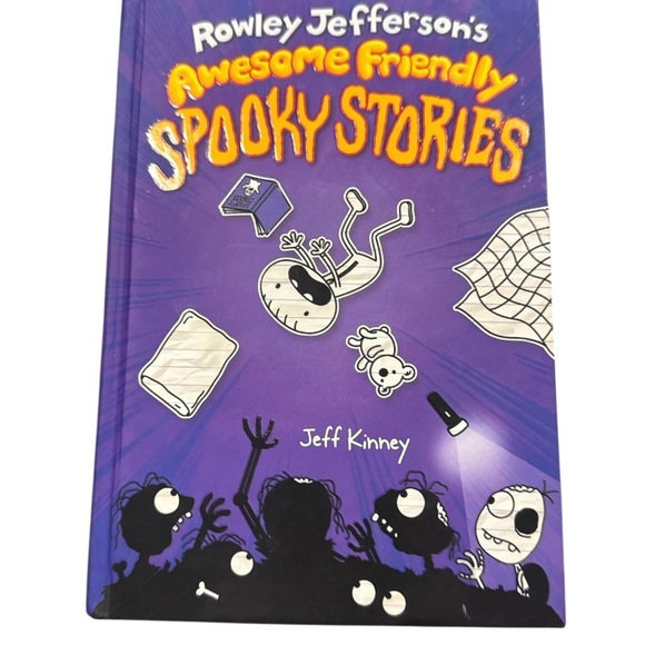 🎃 Awesome Friendly Spooky Stories | Rowley Jefferson by Jeff Kinney | Hardcover - Picture 1 of 2